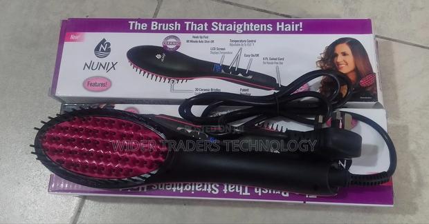 Simply Straight Hair Straightening Brush Comb Electric 