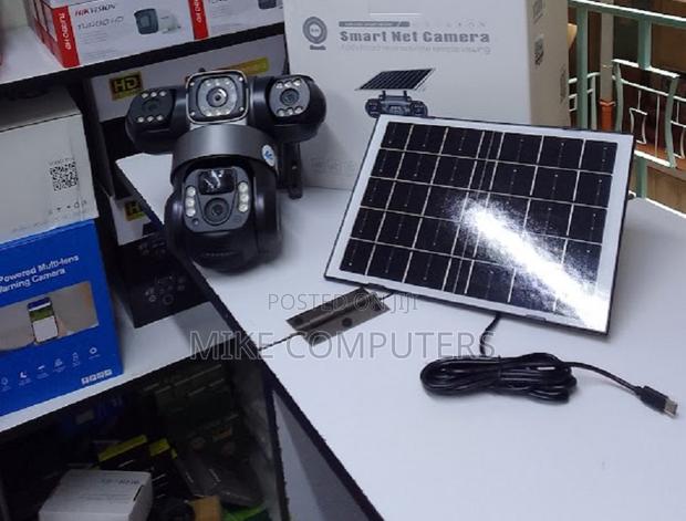 3 Eye Ultra Hd Wide 4g Triple Lens Solar Camera