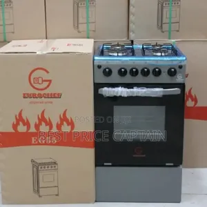 Eurochef Full Gas With Electric Oven +Timer Standing Cooker