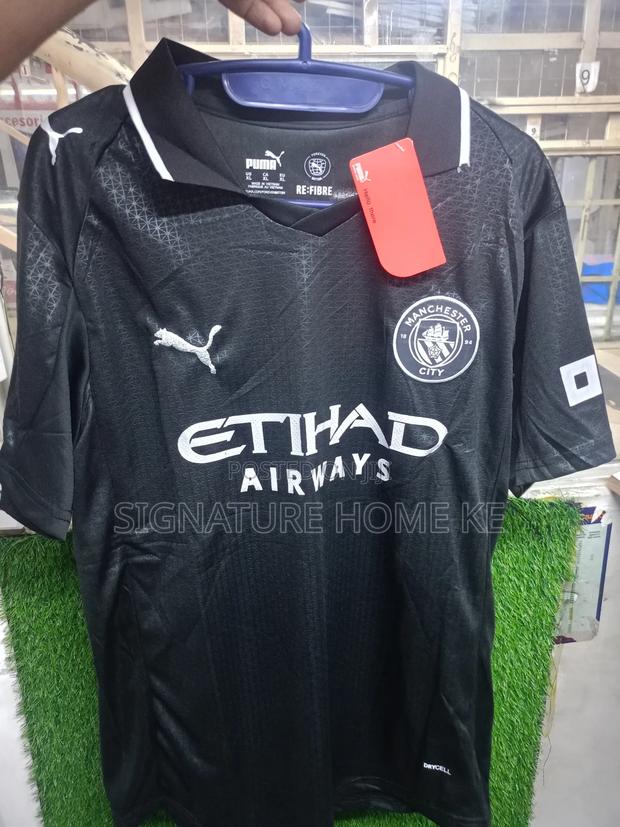 Manchester City Jersey -Black - thumbnail 3