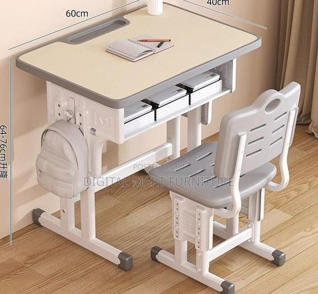 Brown Junior Study Desk and Chair - thumbnail 5