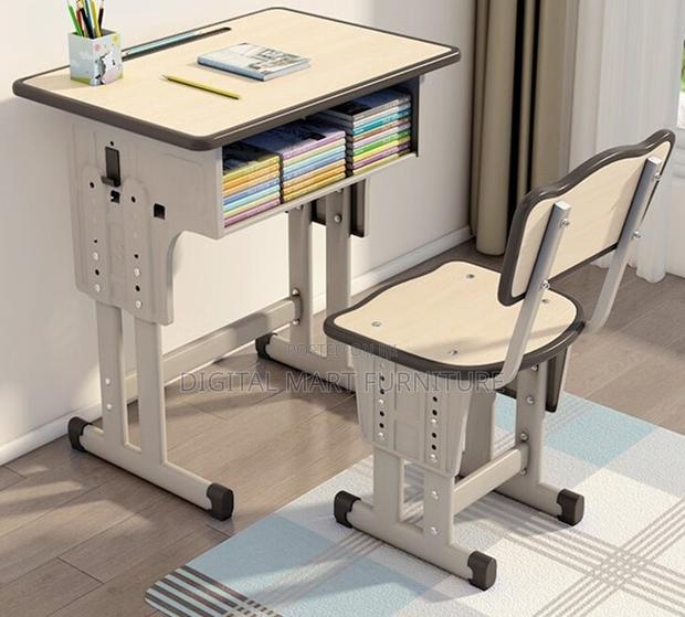 Brown Junior Study Desk and Chair - thumbnail 6