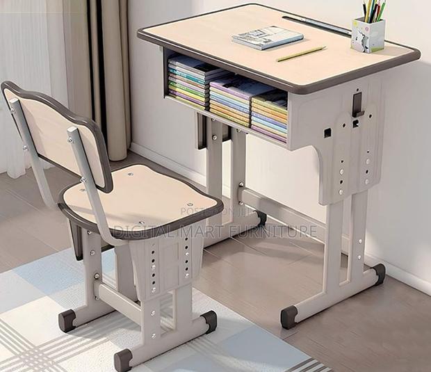 Brown Junior Study Desk and Chair - thumbnail 7