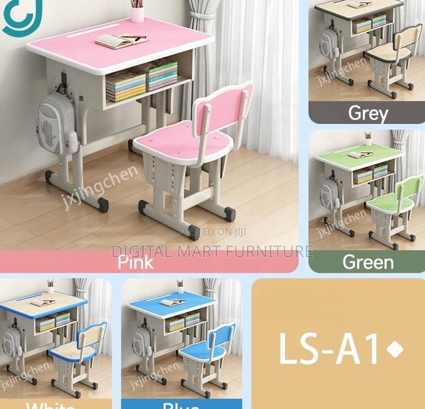Brown Junior Study Desk and Chair - thumbnail 8