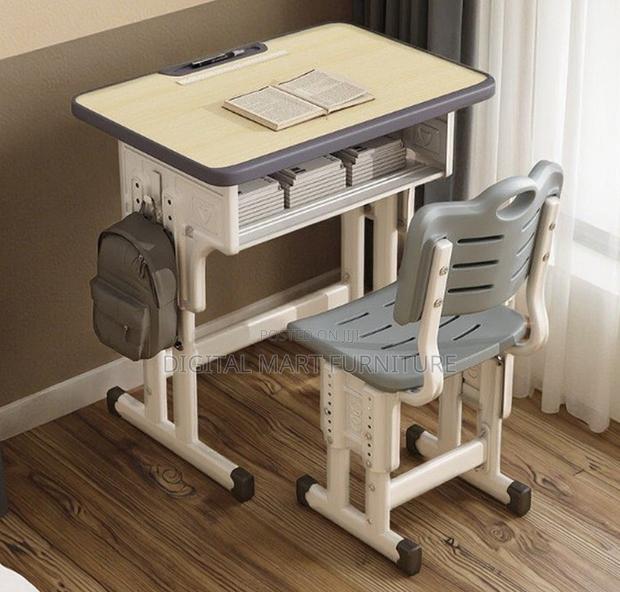Brown Junior Study Desk and Chair - thumbnail 12