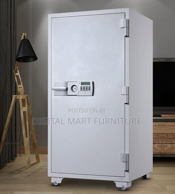 White Digital Money Safe Box