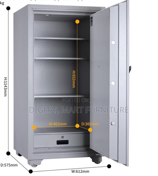 White Digital Money Safe Box - thumbnail 4