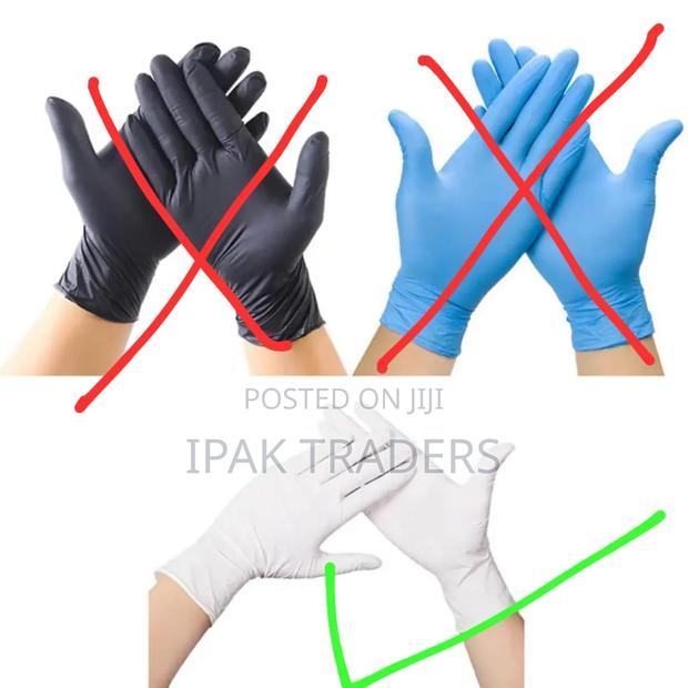 100pcs Disposable Synthetic Gloves