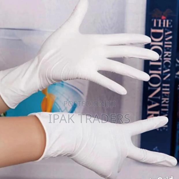 100pcs Disposable Synthetic Gloves