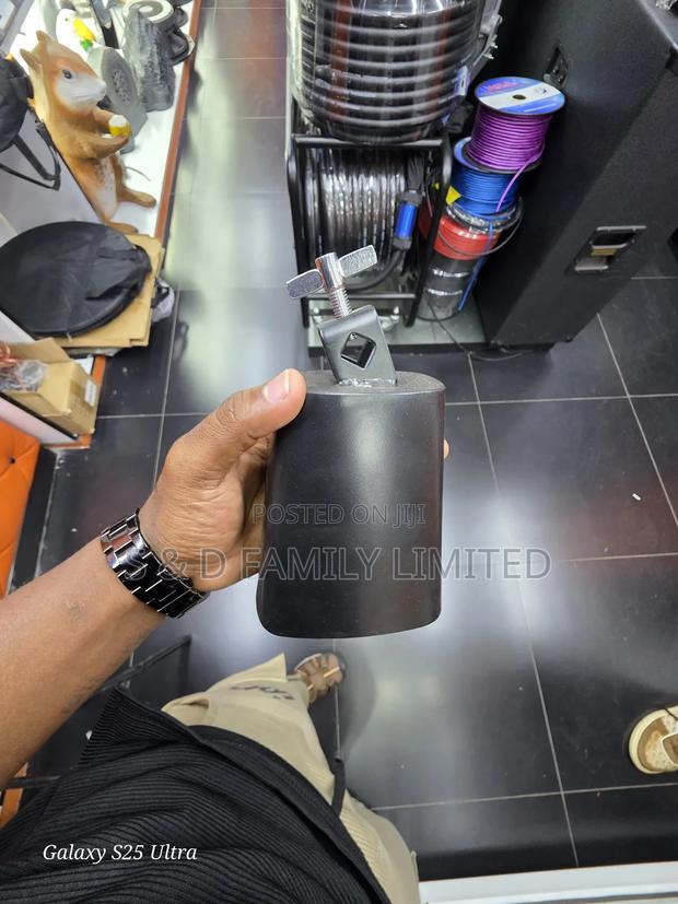Small Metalic Cowbell - main view