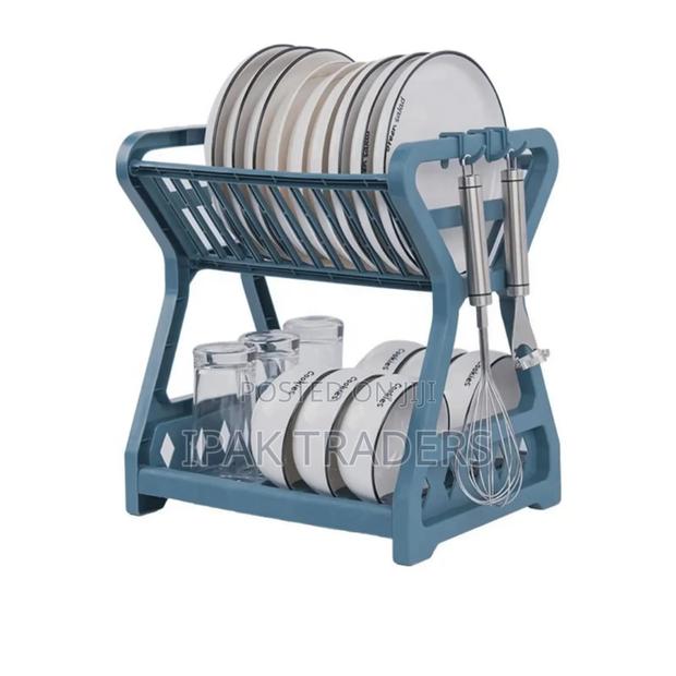  Minimalist 2layer Dish Rack. - thumbnail 2