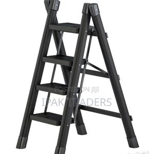 4-Step Foldable LadderHeight 100cm - thumbnail 2