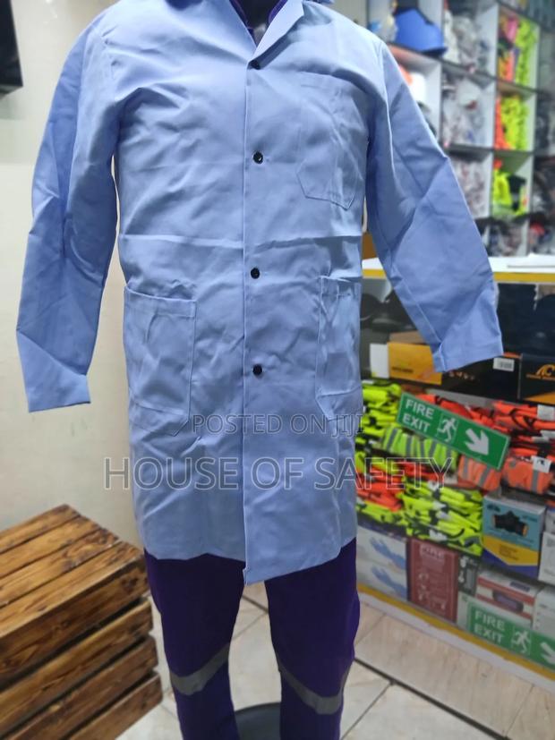 Mensky Blue Dustcoat - main view