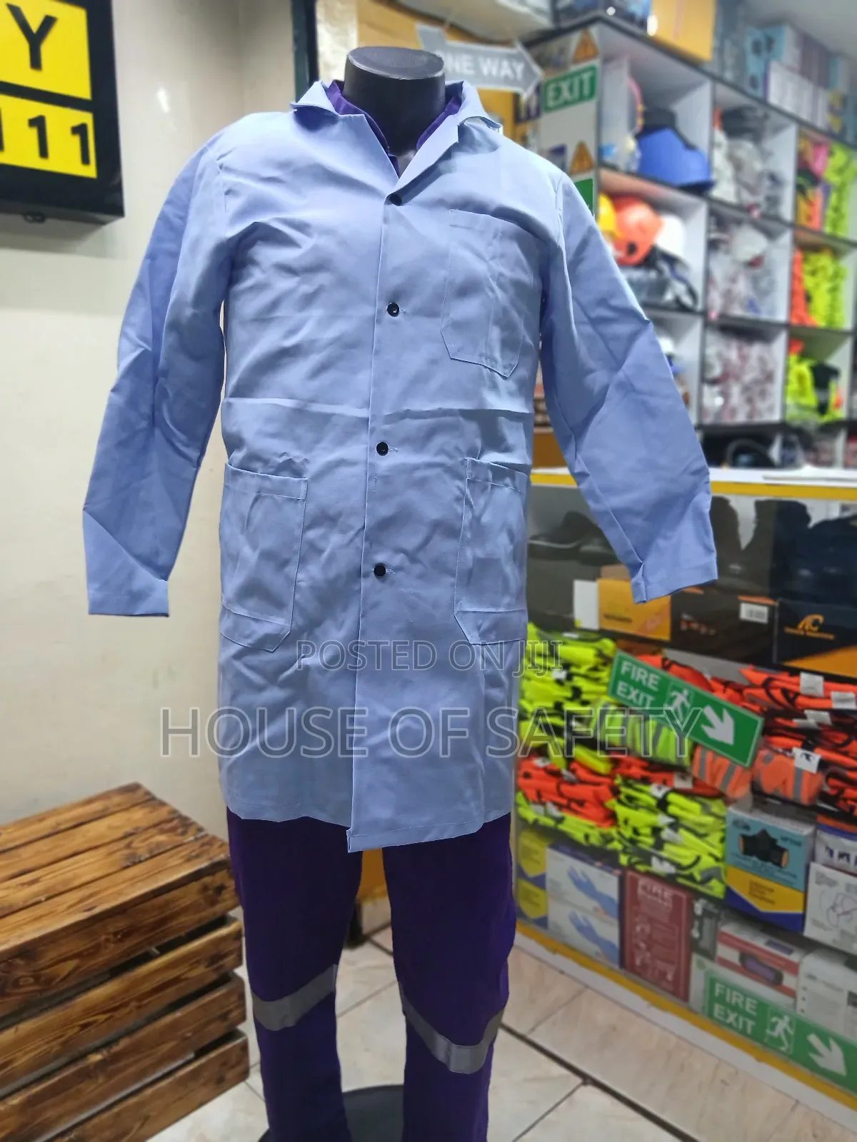 Mensky Blue Dustcoat