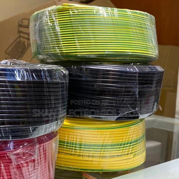 1.5mm Electrical Wire Yellow/Green/Black Wiring Cable - main view