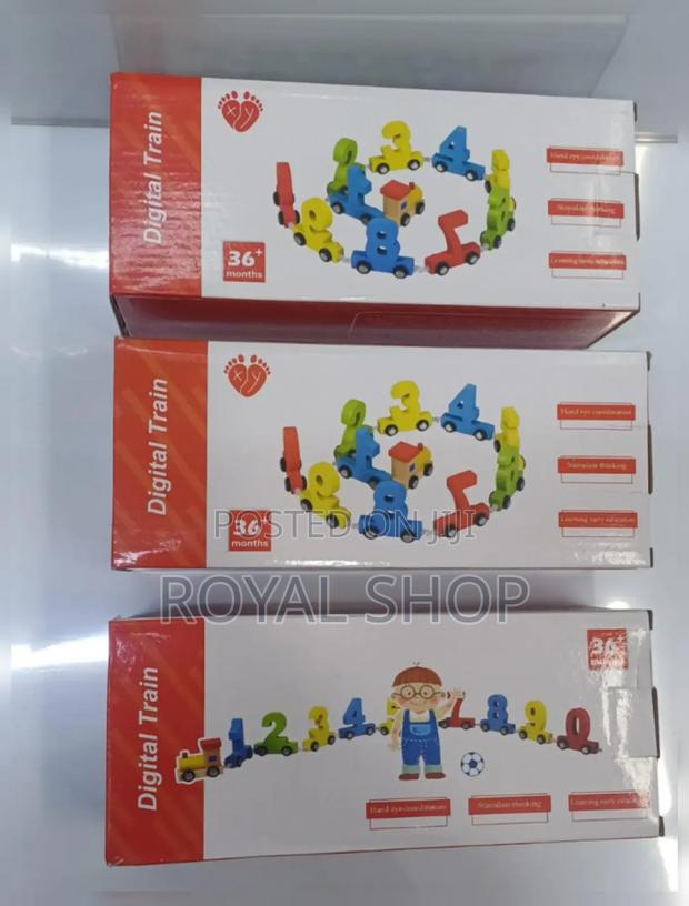 Number Train - main view