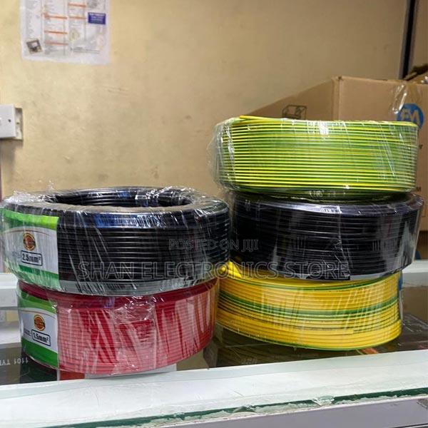 2.5mm Single Core – – Yellow/Green – (90m Meters)