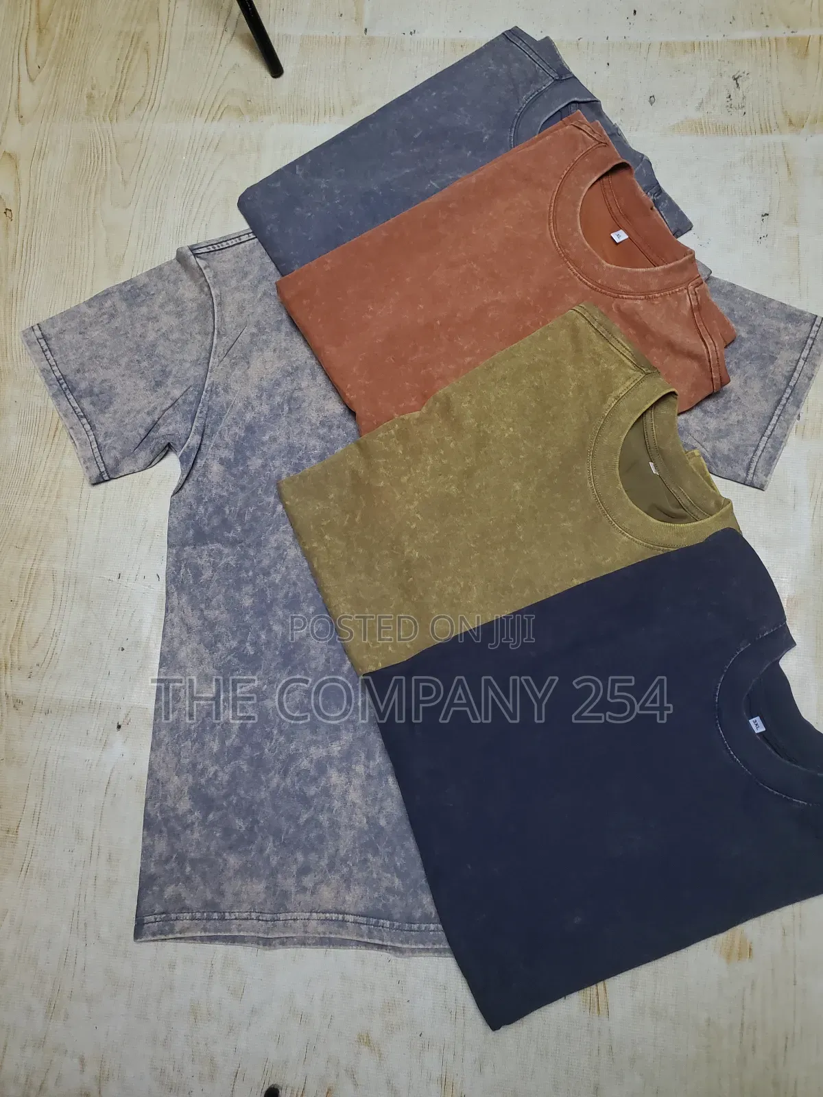 Quality Designer Casual Baggy Plain Acid Washed T Shirts