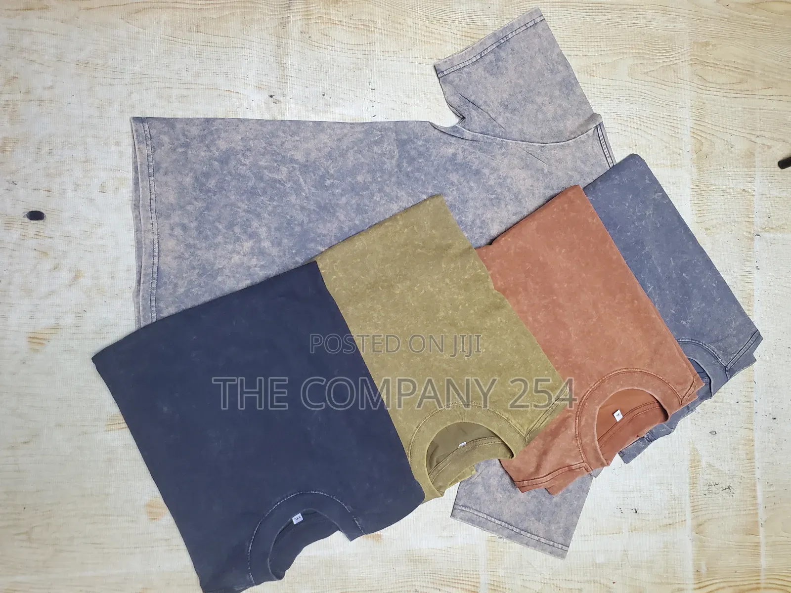 Quality Designer Casual Baggy Plain Acid Washed T Shirts