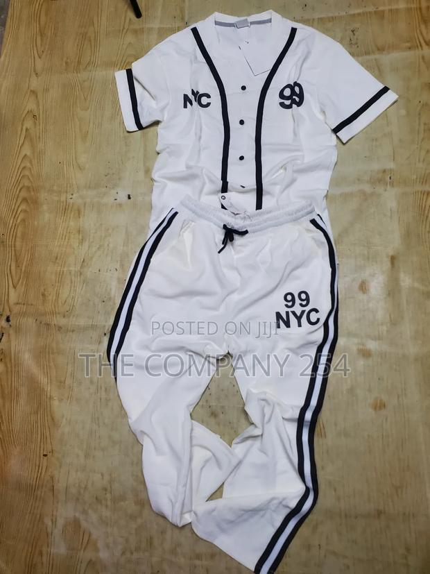 Designer Unisex Polyester 2 Piece Shirt and Pant Suits