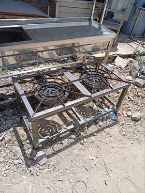 High Pressure 3 Ring,2 Burner Cooker