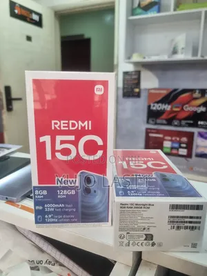 New Xiaomi Redmi 15C 4G 128 GB Blue