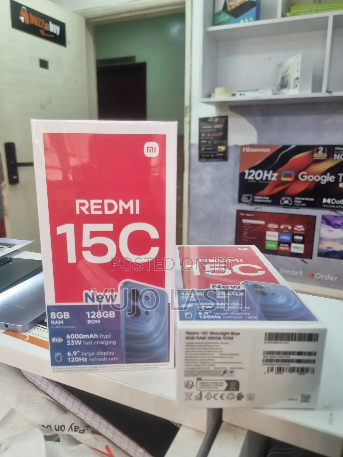 New Xiaomi Redmi 15C 4G 128 GB Blue