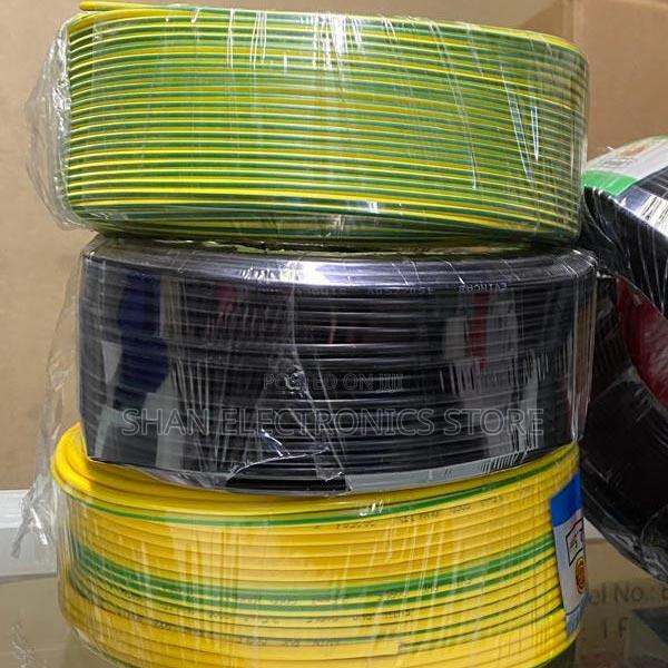 Electrical Cable Yellow Green 2.5 Mm Fibrous Core Stranded – 90 Meter