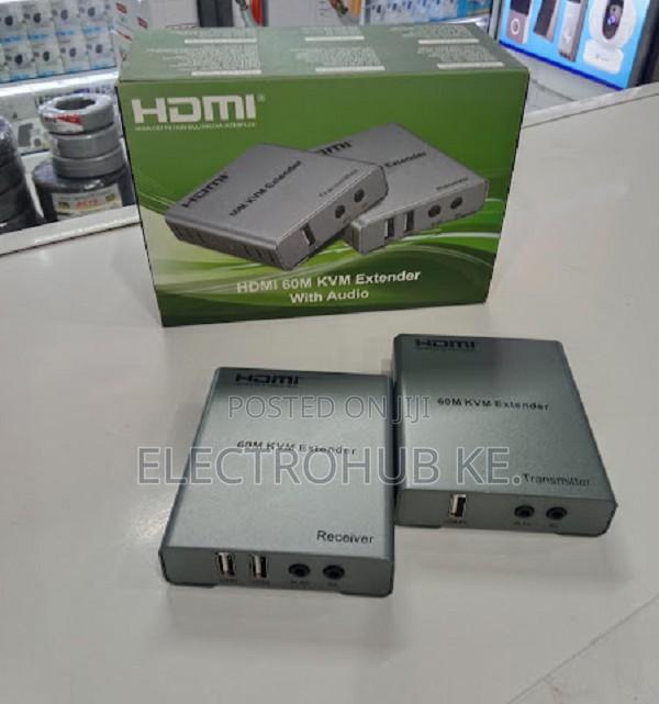 Hdmi KVM Extender Over Cat6 (60m), 1080p at 60hz With Low Temperature