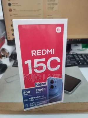 New Xiaomi Redmi 15C 4G 128 GB Black