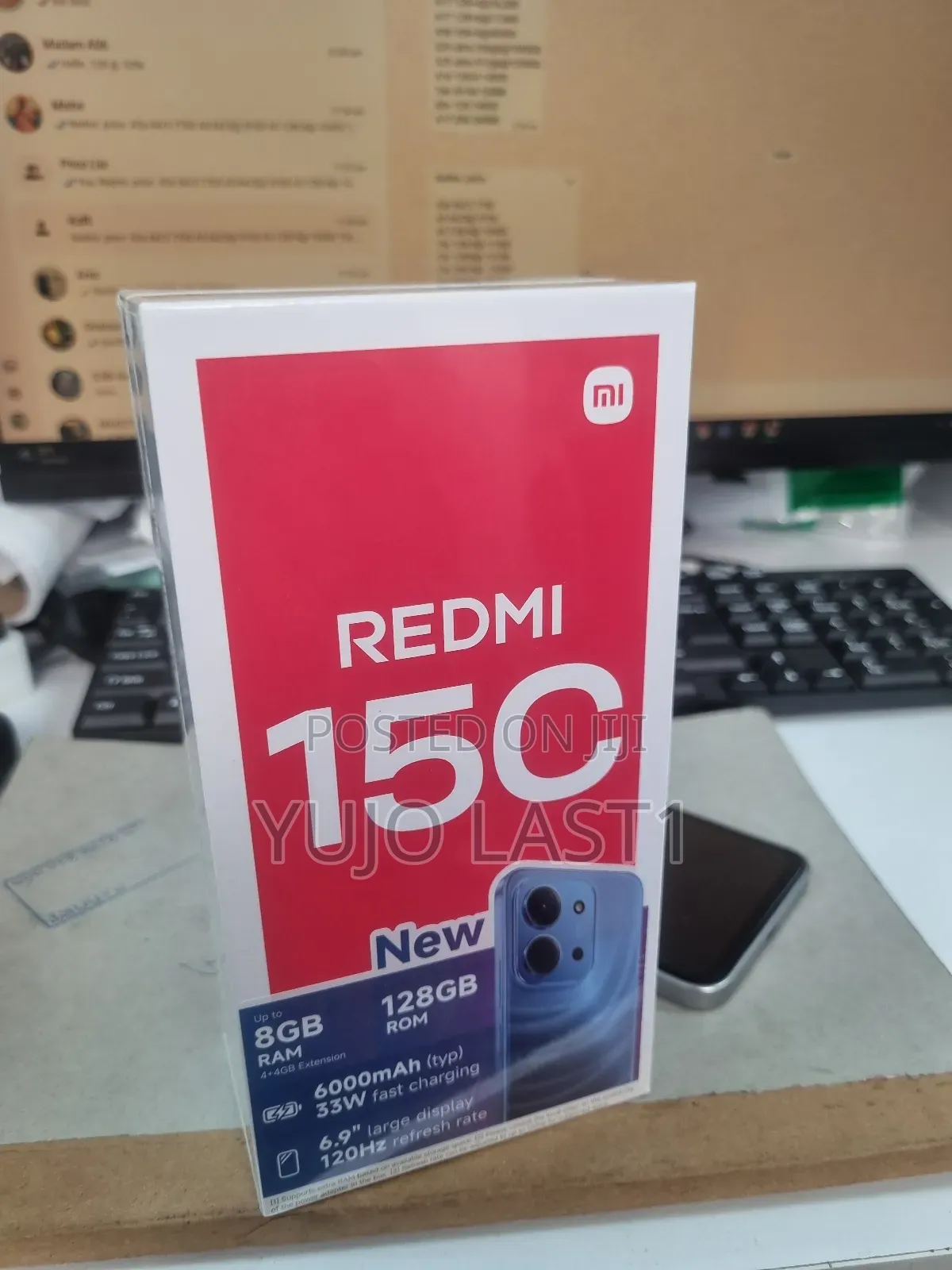 New Xiaomi Redmi 15C 4G 128 GB Black