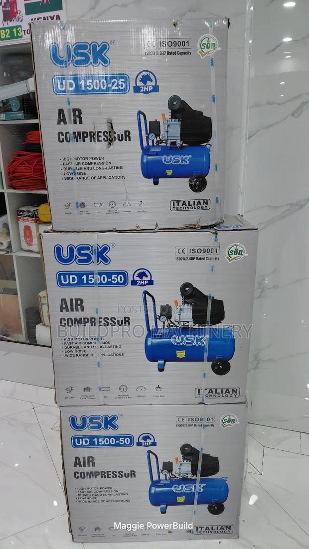 Electric Direct 50l Compressor 1500w/2hp - thumbnail 3