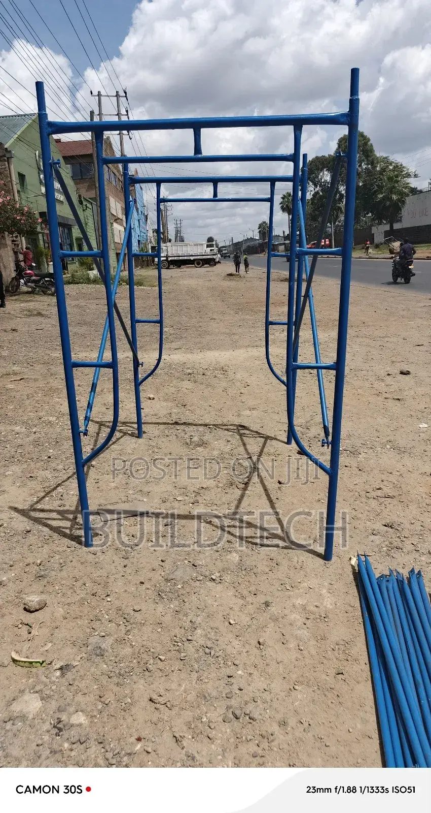 High Reach Scaffolding Ladders