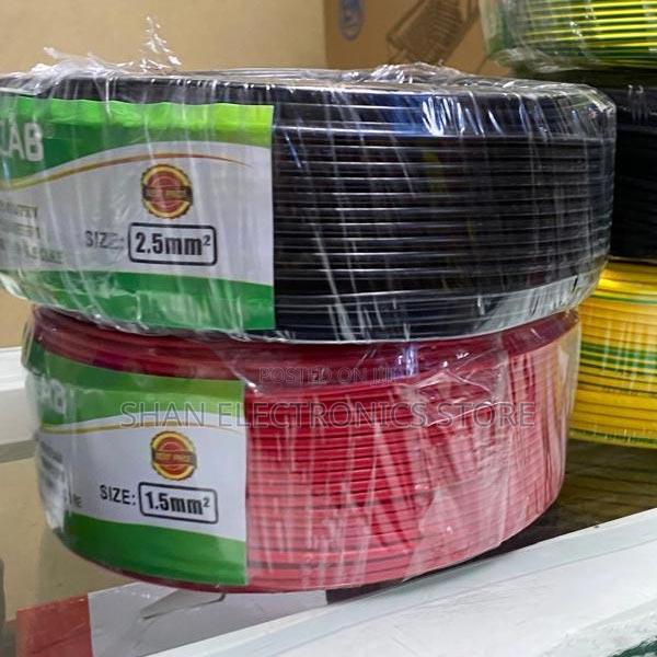 Cost Effective 1.5mm 2.5mm Single Core Electrical Cable Yellow Green