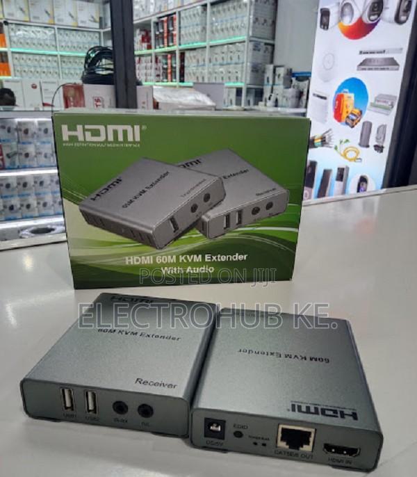 Hdmi 60 Meters KVM Extender With Audio