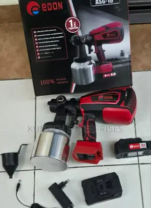 Cordless Portable Spray Gun/ Electric Spray Gun With Metallic Tank