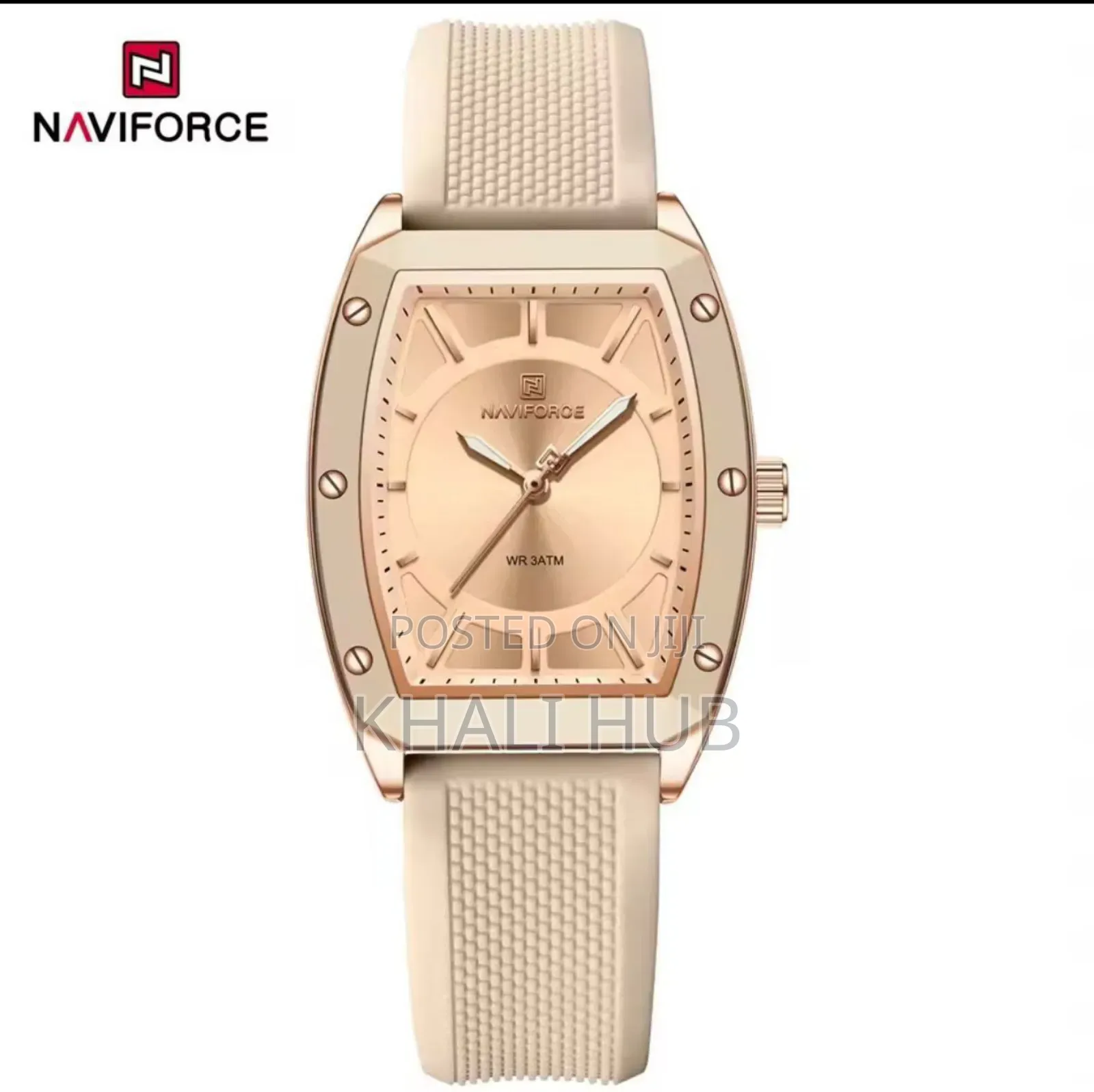 Naviforce Ladies Watch Naviforce Silicon Strap Ladies Watch