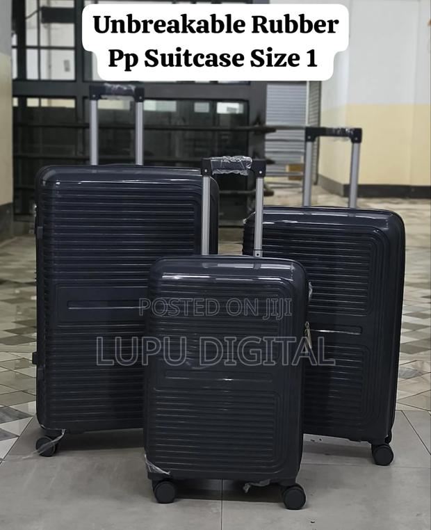 Size 4 3 in 1 Unbreakable Rubber Pp Suitcase - thumbnail 4