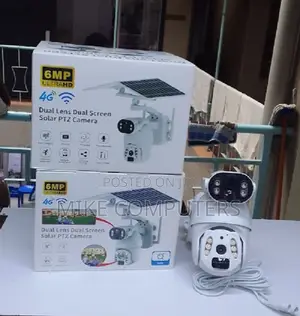 Compact New 6mp Ultrahd Ubox Outdoor Solar PTZ Camera
