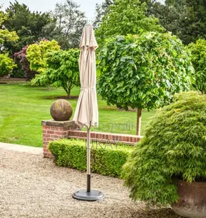 3m Round Parasol - Beige