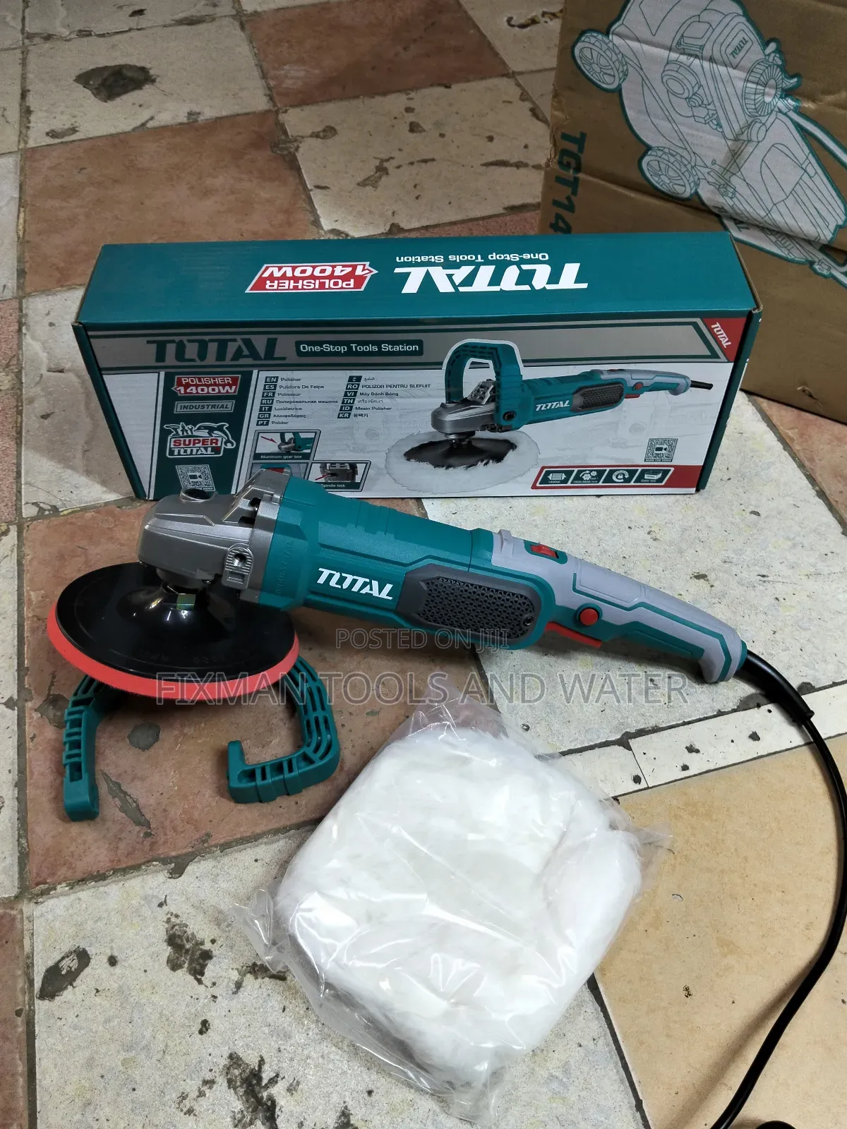 New Total Angle Polishers 1400 Watts + Pads