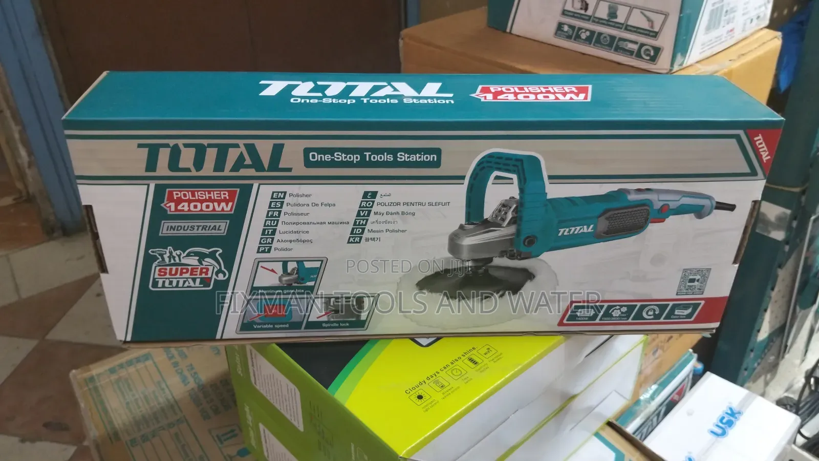 New Total Angle Polishers 1400 Watts + Pads