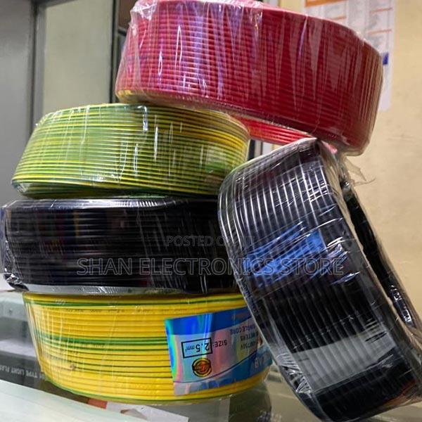 1.5mm 2.5mm 4mm 6mm Single Core PVC House Wiring Electrical Cable