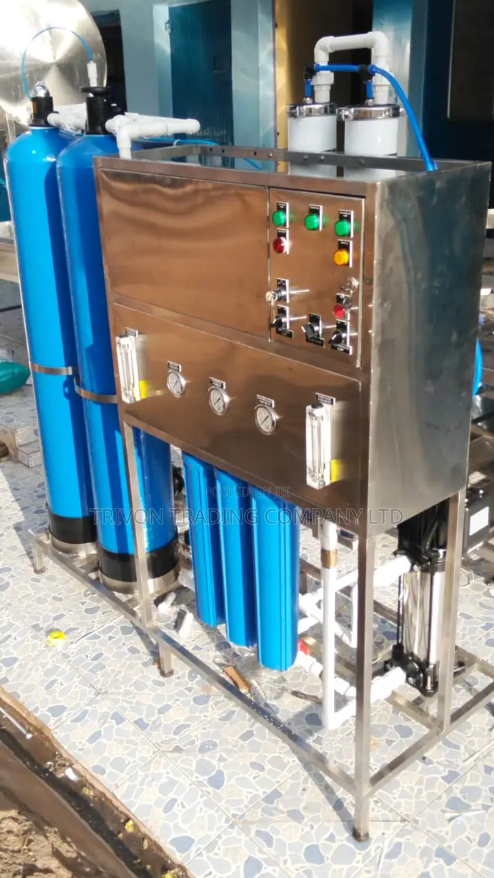 500lph Reverse Osmosis Machine (Fibre Membranes)