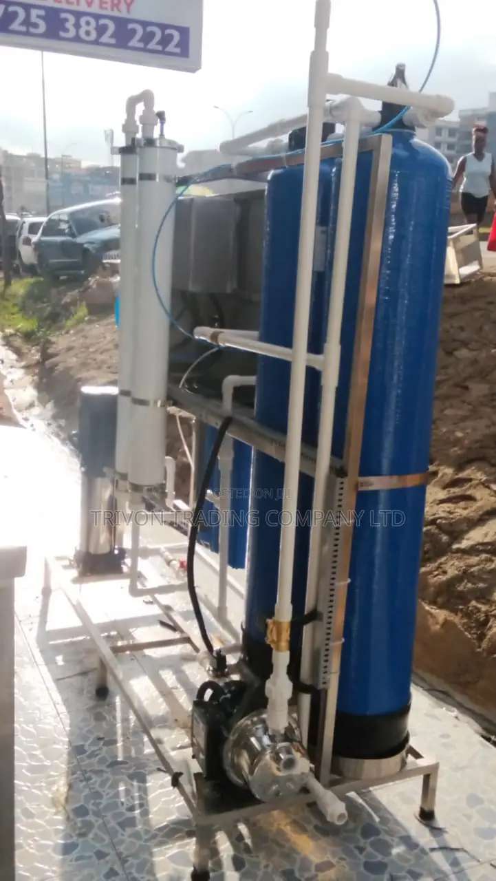 500lph Reverse Osmosis Machine (Fibre Membranes)