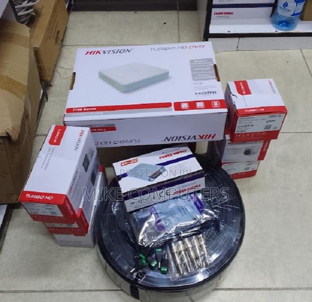 Smartphone App Control Hikvision 1080p 8 Cameras Security System Kit - main view