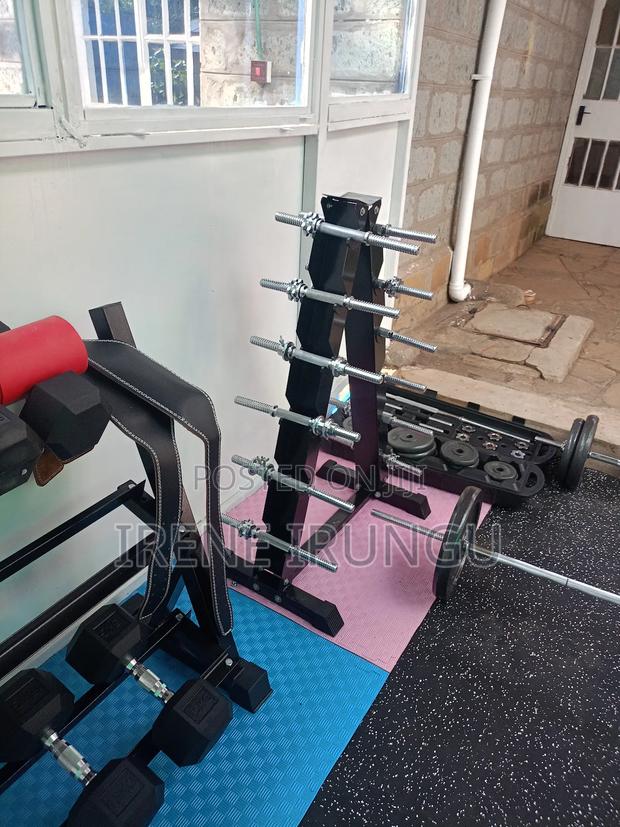 Barbells Rod Rack/ Aerobic Dumbbell Rack