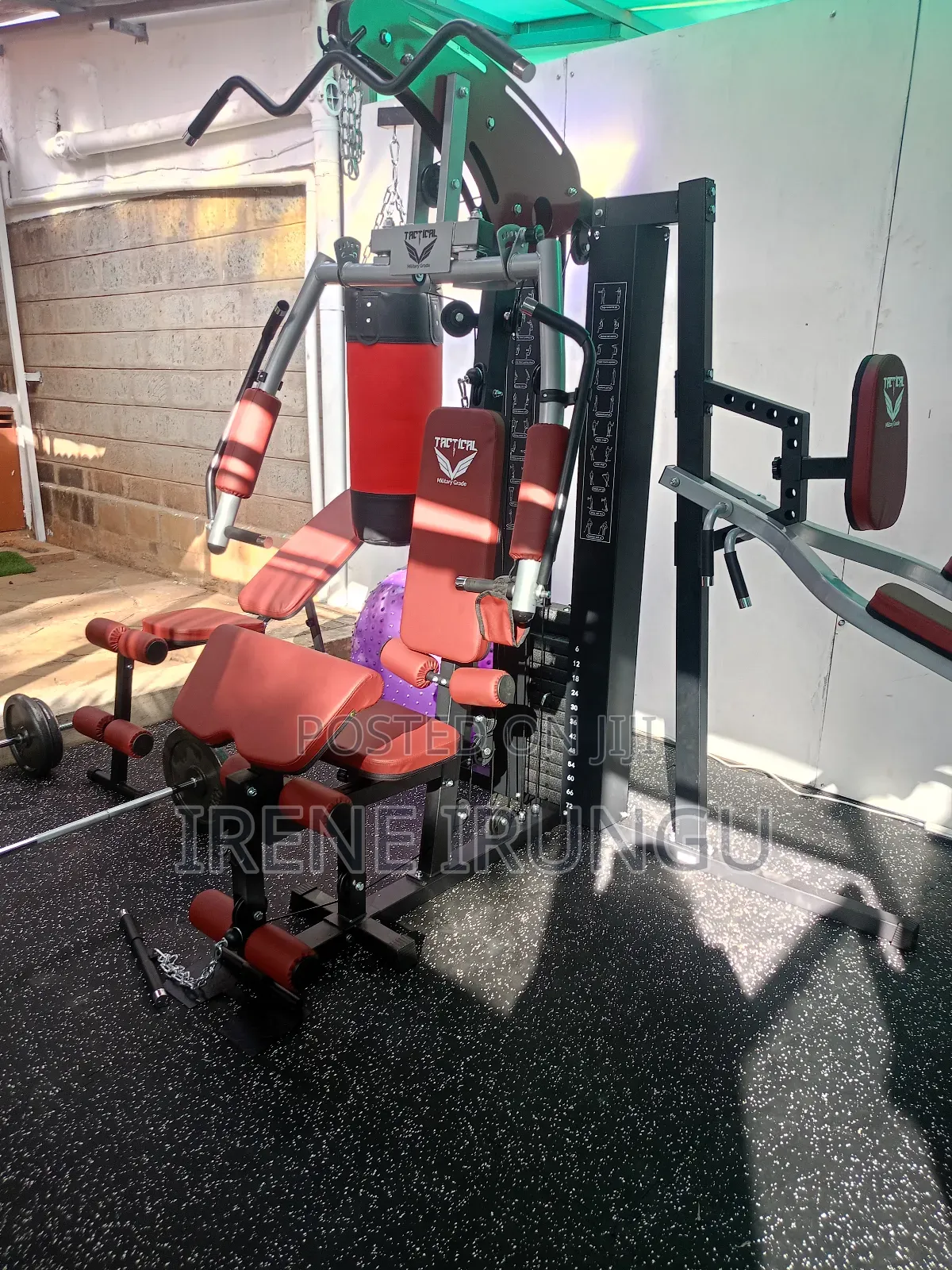 4 Work Station Multi Gym Machine