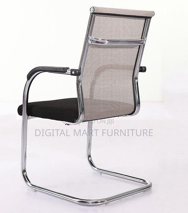 Black Chrome Framed Desk Chair - thumbnail 10
