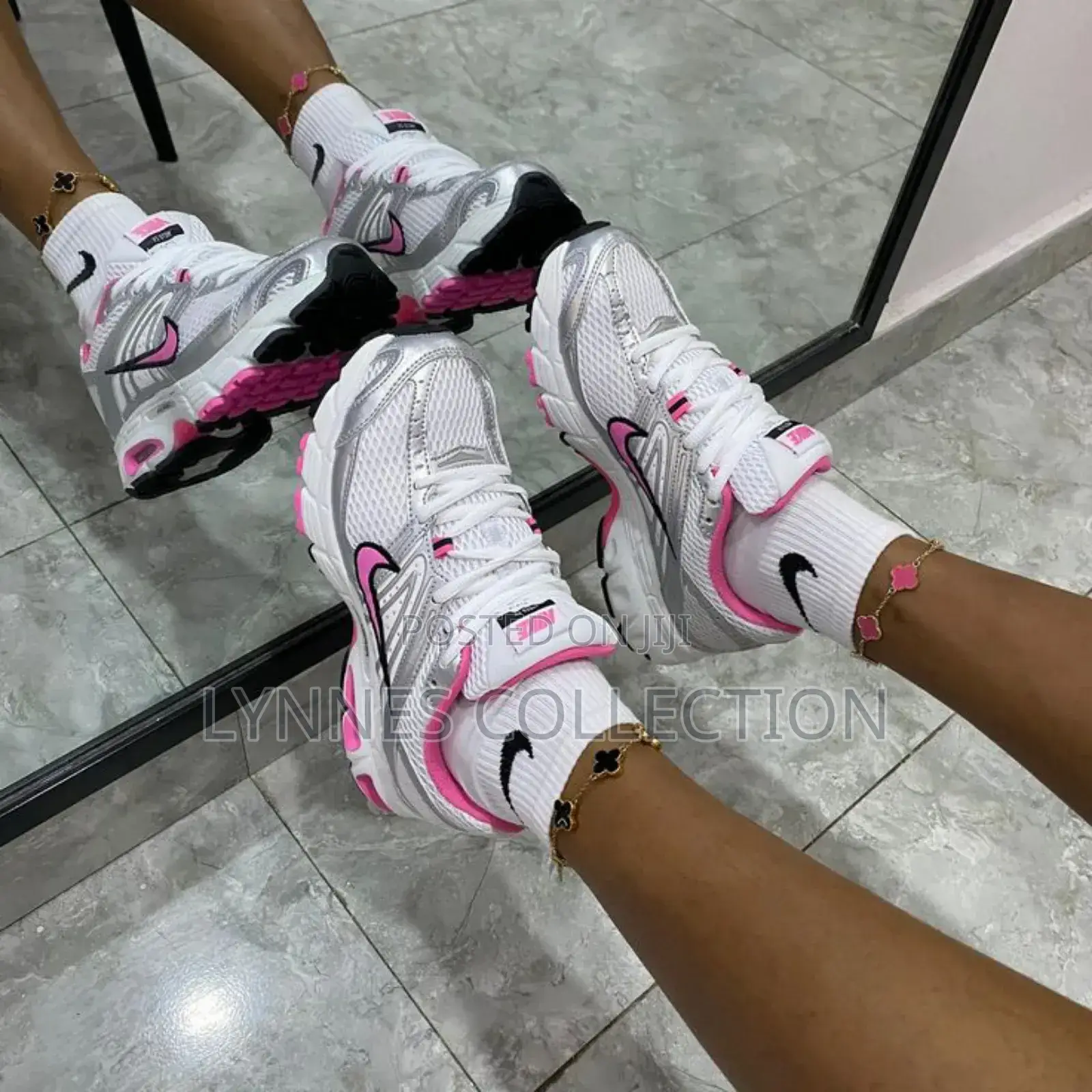 Nike Airmax Moto Metalic Pink ,Airmax Sizes 36-40